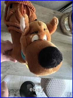 Rare Vintage 1998 Warner Bros. Scooby-Doo Plush Purse Cartoon Ntwrk Hand Bag