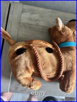 Rare Vintage 1998 Warner Bros. Scooby-Doo Plush Purse Cartoon Ntwrk Hand Bag