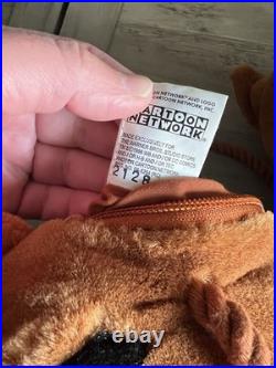 Rare Vintage 1998 Warner Bros. Scooby-Doo Plush Purse Cartoon Ntwrk Hand Bag