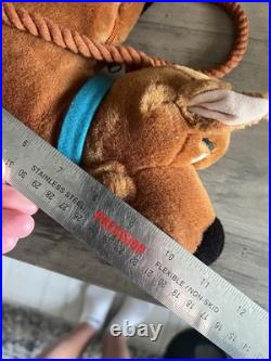 Rare Vintage 1998 Warner Bros. Scooby-Doo Plush Purse Cartoon Ntwrk Hand Bag