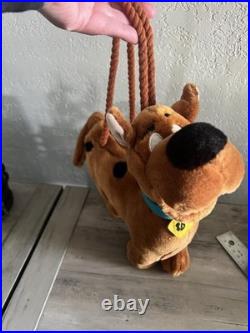 Rare Vintage 1998 Warner Bros. Scooby-Doo Plush Purse Cartoon Ntwrk Hand Bag