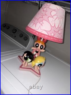 Rare Vintage 2000's Warner Bros / Brothers Studio Exclusive Powerpuff Girls Lamp