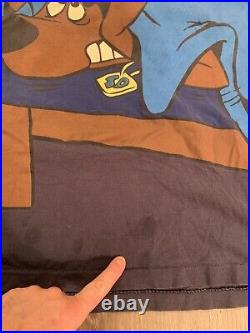Rare Vintage 90's Warner Bros Studio Scooby Doo Where Are You AOP Sleep Shirt