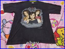 Rare Vintage 90s Charmed T Shirt 1999 TV Series Sitcom Warner Bros size XL