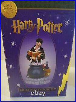 Rare Vintage Harry Potter Lighted Figurine Warner Brothers 2001 Tested