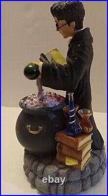 Rare Vintage Harry Potter Lighted Figurine Warner Brothers 2001 Tested