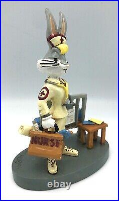 Rare Vintage Nurse Bugs Bunny, Looney Tunes Warner Brothers Figurine 1994