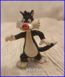 Rare Vintage Sylvester PVC Figure Warner Bros by BULLY