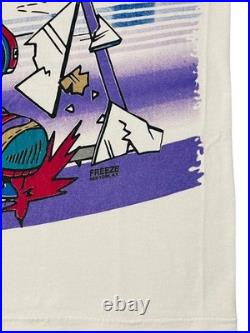 Rare Vintage Taz MVP Hockey T-Shirt Looney Tunes 1994 Warner Bros Freeze