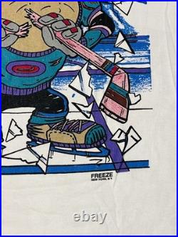Rare Vintage Taz MVP Hockey T-Shirt Looney Tunes 1994 Warner Bros Freeze