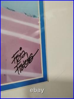 Rare Vintage Warner Bros FRIZ FRELENG Hand Signed Movie Cel Bugs Bunny Daffy