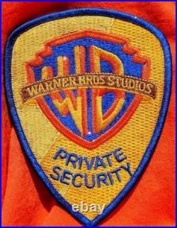 Rare Vintage Warner Bros Movie Picture Studio Security /Police Badge / Patch
