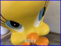 Rare Vintage Warner Bros Studio Store Display 17 Tweety Bird Statue