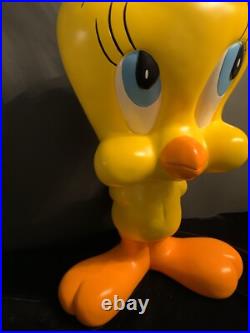 Rare Vintage Warner Bros Studio Store Display 17 Tweety Bird Statue