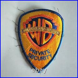 Rare, Vintage Warner Bros Studio security patch Rare, Vintage Warner Bros Studio security patch