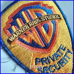 Rare, Vintage Warner Bros Studio security patch Rare, Vintage Warner Bros Studio security patch