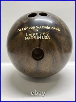 Rare Vintage Warner Bros TAZ brunswick bowling ball 1999 Warner Bros 12.15 LB