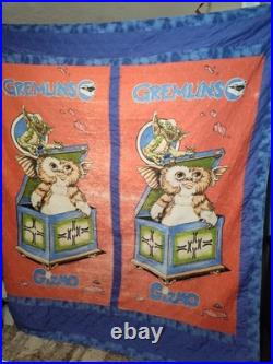 Rare? Vtg 1984 Gizmo Gremlins Movie Blanket Warner Bros 80s See Photos 78X90 Rare? Vtg 1984 Gizmo Gremlins Movie Blanket Warner Bros 80s See Photos 78X90