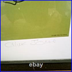 Rare Vtg Chuck Jones Signed Artwork Daffy Duck Warner Bros for Children's Center