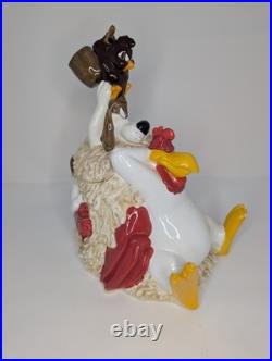 Rare Vtg. Foghorn Henry Hawk Cookie Jar. Warner Bros Studio. Looney Tunes 1996