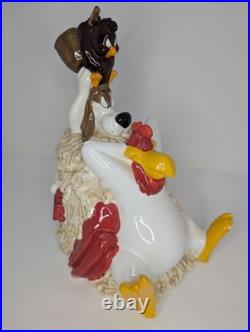Rare Vtg. Foghorn Henry Hawk Cookie Jar. Warner Bros Studio. Looney Tunes 1996