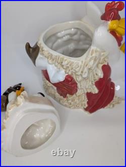 Rare Vtg. Foghorn Henry Hawk Cookie Jar. Warner Bros Studio. Looney Tunes 1996
