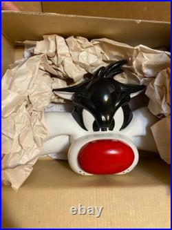 Rare Vtg Sylvester Cat Wall Mask Head Bust 1994 Warner Bros Ceramic Looney Tunes