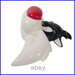 Rare Vtg Sylvester Cat Wall Mask Head Bust 1994 Warner Bros Ceramic Looney Tunes