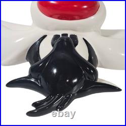 Rare Vtg Sylvester Cat Wall Mask Head Bust 1994 Warner Bros Ceramic Looney Tunes