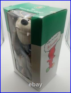 Rare Vtg Taz Animated Figurine with Light Warner Bros Biker Angel Christmas 18