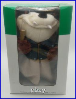 Rare Vtg Taz Animated Figurine with Light Warner Bros Biker Angel Christmas 18