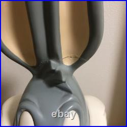 Rare! WARNER BROS Looney Tunes bugs bunny Big Figurine Statue 24.8 inch High