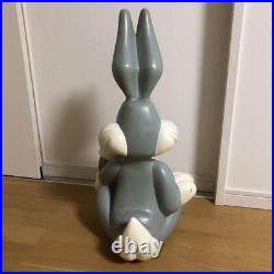 Rare! WARNER BROS Looney Tunes bugs bunny Big Figurine Statue 24.8 inch High