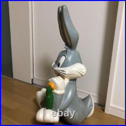 Rare! WARNER BROS Looney Tunes bugs bunny Big Figurine Statue 24.8 inch High