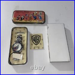 Rare WB 17030042 Superman men's Watch Warner Bros Limited Edition