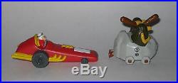 Rare WORKING 1996 Europe Excl. WACKY RACES Friction Cars Dick Dastardly Muttley