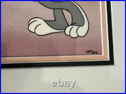 Rare Warner Bros Animation Cel Bugs Bunny & Beaky Limited Edition Animation