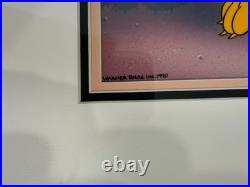 Rare Warner Bros Animation Cel Bugs Bunny & Beaky Limited Edition Animation