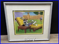 Rare Warner Bros. Bugs Bunny Hollywood Hare Robert Mckimson Animation Art Cel