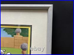 Rare Warner Bros. Bugs Bunny Hollywood Hare Robert Mckimson Animation Art Cel