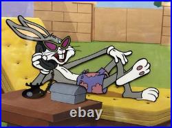 Rare Warner Bros. Bugs Bunny Hollywood Hare Robert Mckimson Animation Art Cel