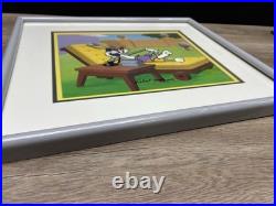 Rare Warner Bros. Bugs Bunny Hollywood Hare Robert Mckimson Animation Art Cel