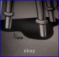 Rare Warner Bros Daffy Doc Cel #1/100 Hand-Painted Looney Tunes COA