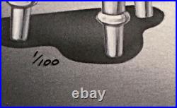 Rare Warner Bros Daffy Doc Cel #1/100 Hand-Painted Looney Tunes COA