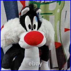 Rare Warner Bros. Looney Tunes Sylvester Plush Toy