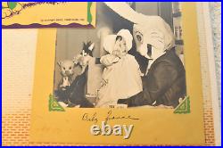 Rare Warner Bros My Visit with Bugs Bunny & Photo 1950 Vintage Ephemera Rare Warner Bros My Visit with Bugs Bunny & Photo 1950 Vintage Ephemera