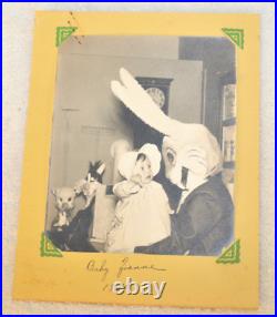 Rare Warner Bros My Visit with Bugs Bunny & Photo 1950 Vintage Ephemera Rare Warner Bros My Visit with Bugs Bunny & Photo 1950 Vintage Ephemera