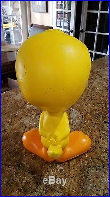 Rare Warner Bros Store Tweety Bird Figure 16 tall not 11 like the others