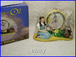Rare Warner Bros Studio Store Exclusive 1999 The Wizard of Oz Dorothy Desk Clock