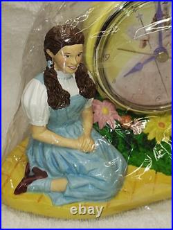 Rare Warner Bros Studio Store Exclusive 1999 The Wizard of Oz Dorothy Desk Clock